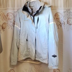 (2 jackets) Columbia Titanium ski jacket w zip in shell